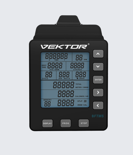 LCD Console D3 Rower