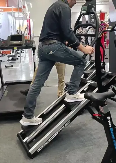 Stair Stepper demo at TAISPO 2025
