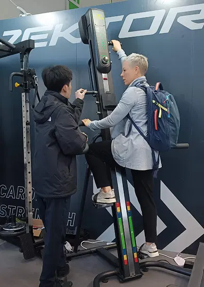 Climber machine at FIBO 2025