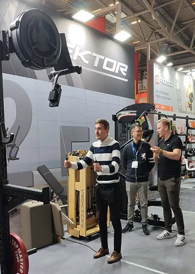 VEKTOR SKI display at ISPO 2025
