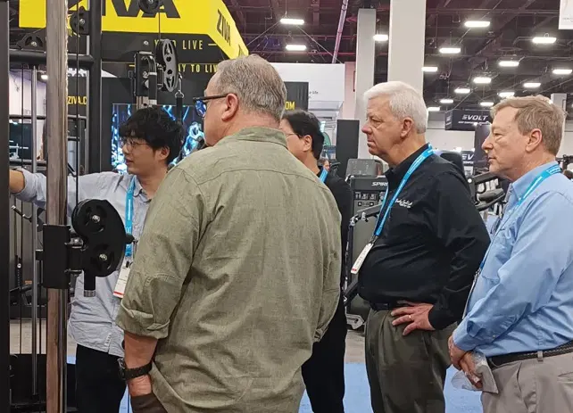 Strength machine demo at HFA 2025
