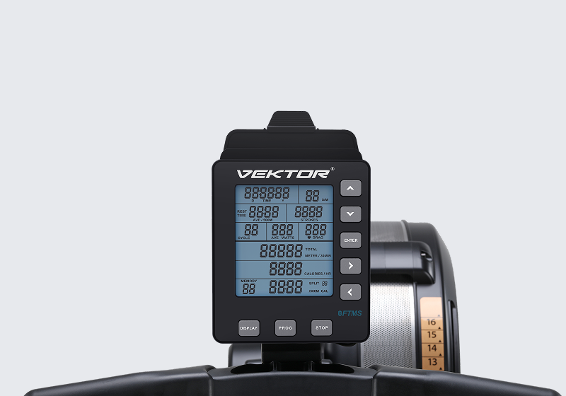 LCD Console D3 Rower