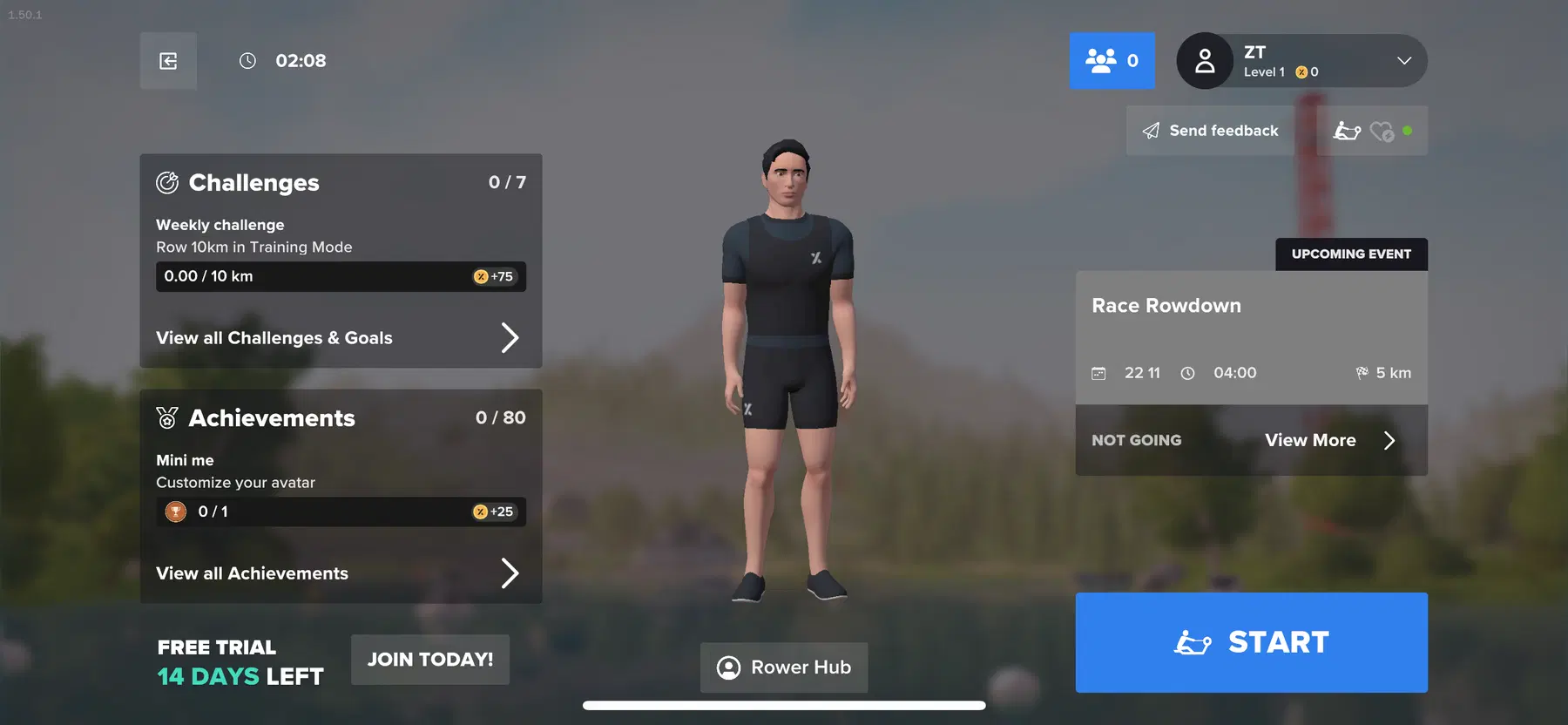 EXR dashboard