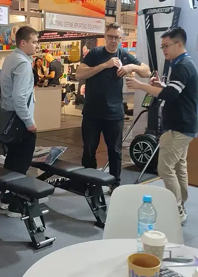 Free Gap Bench demo at ISPO 2025