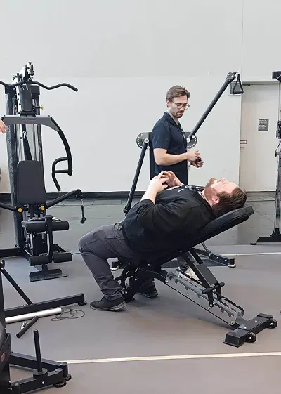 Bench demonstration at FIBO 2025