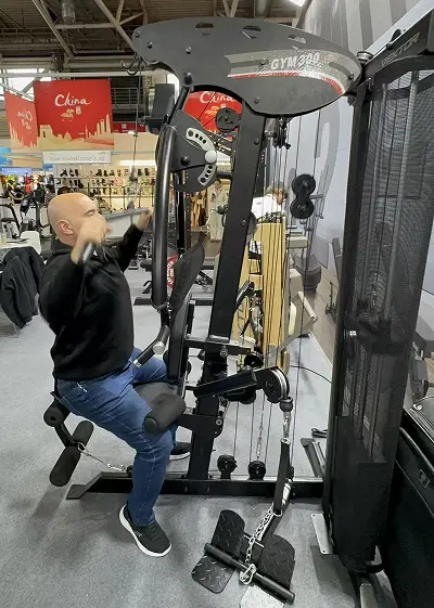 Home gym equipment at ISPO 2025