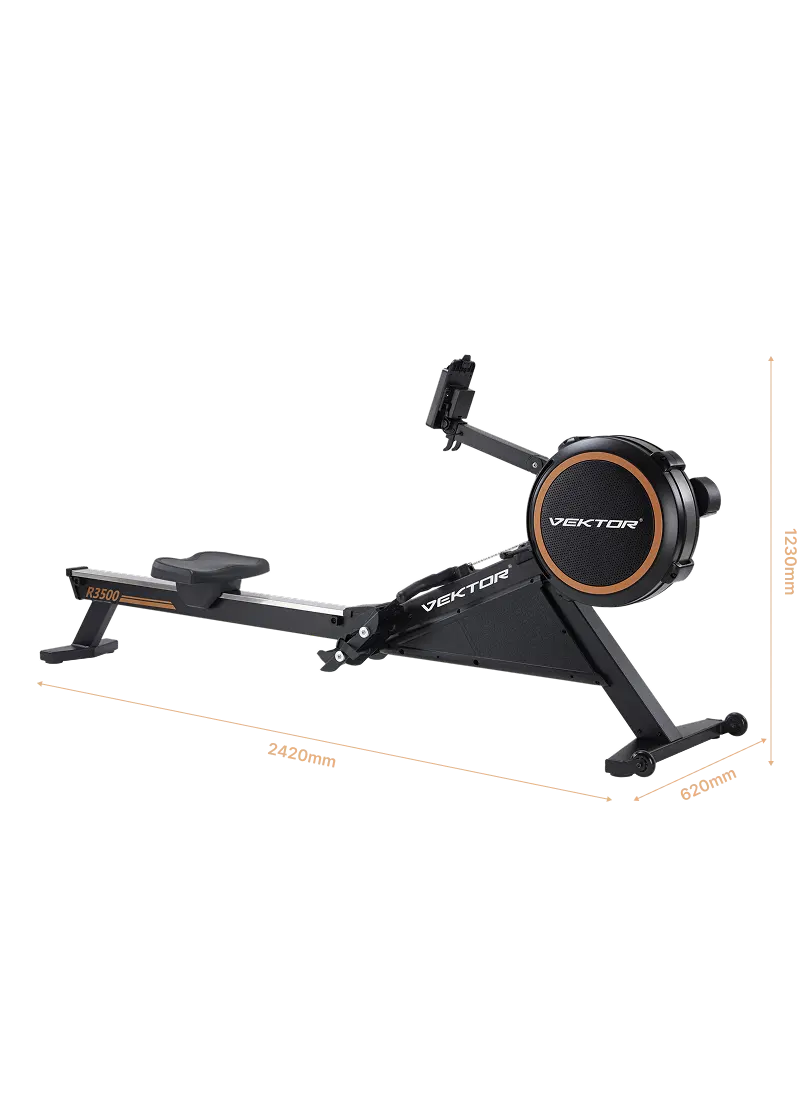 POWER ROWER dimensions