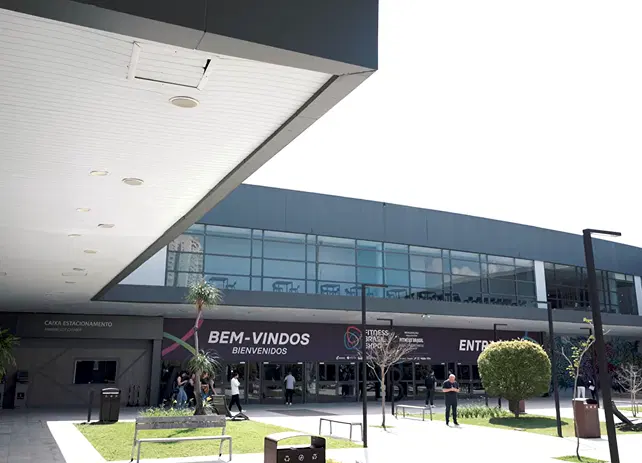 Fitness Brasil Expo 2025 venue exterior